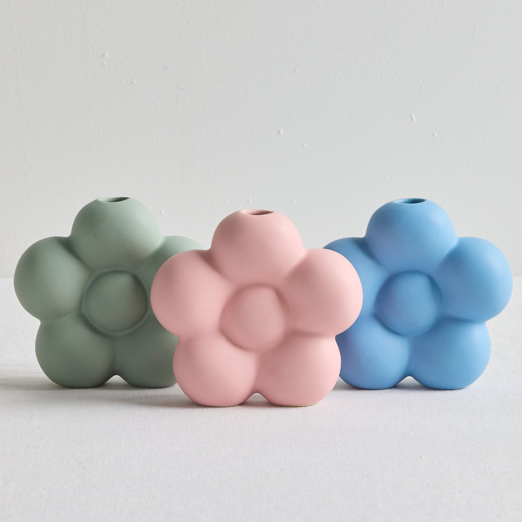 FLORAL BLOOM VASE - HOME DECORATION - 02