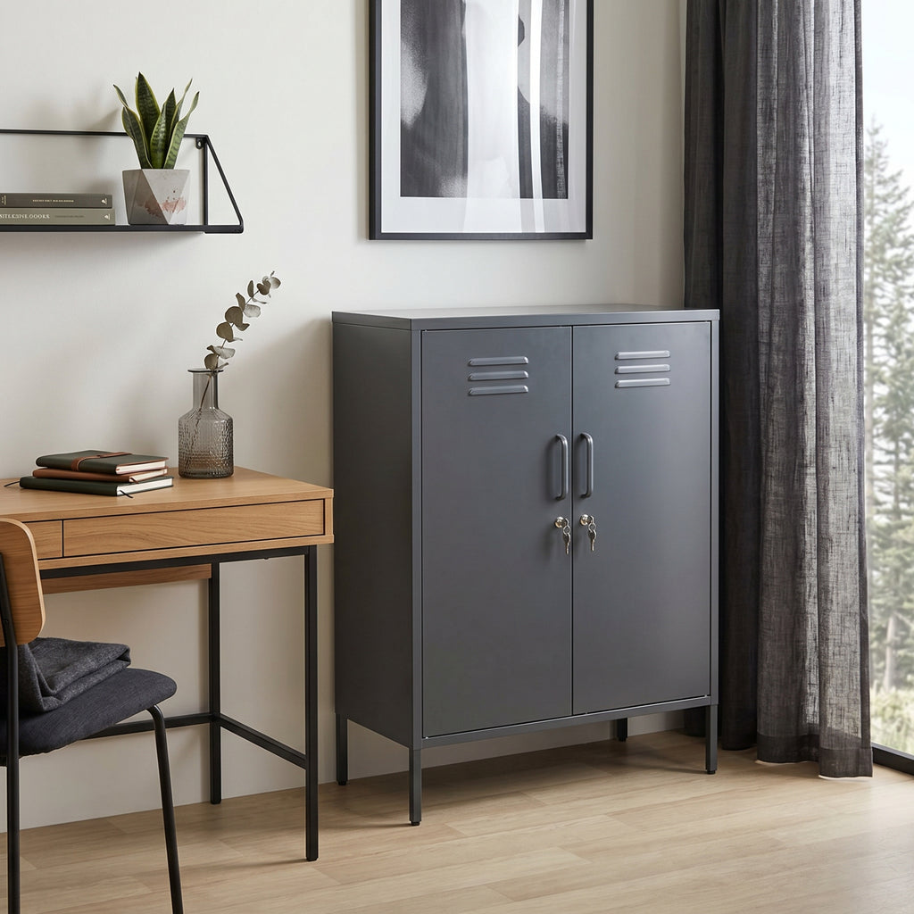 Irvine Medium Locker - Charcoal – nood