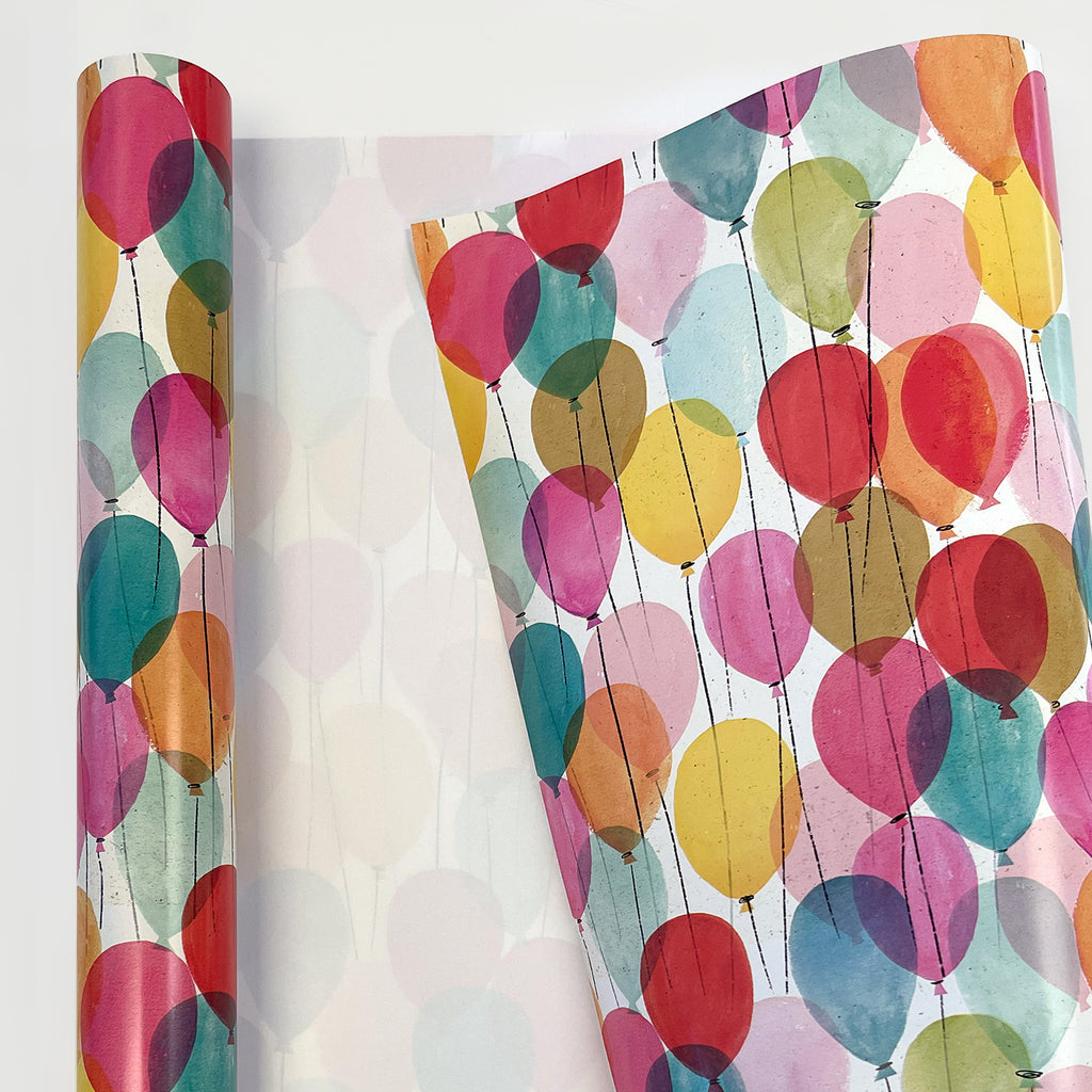 Balloon Wrapping Gift Wrap - Balloon - 10 metres โ nood