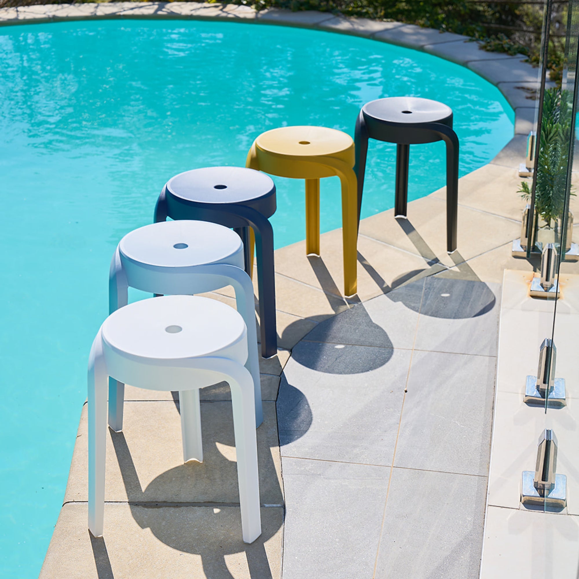 Corsica Stool - Black – nood