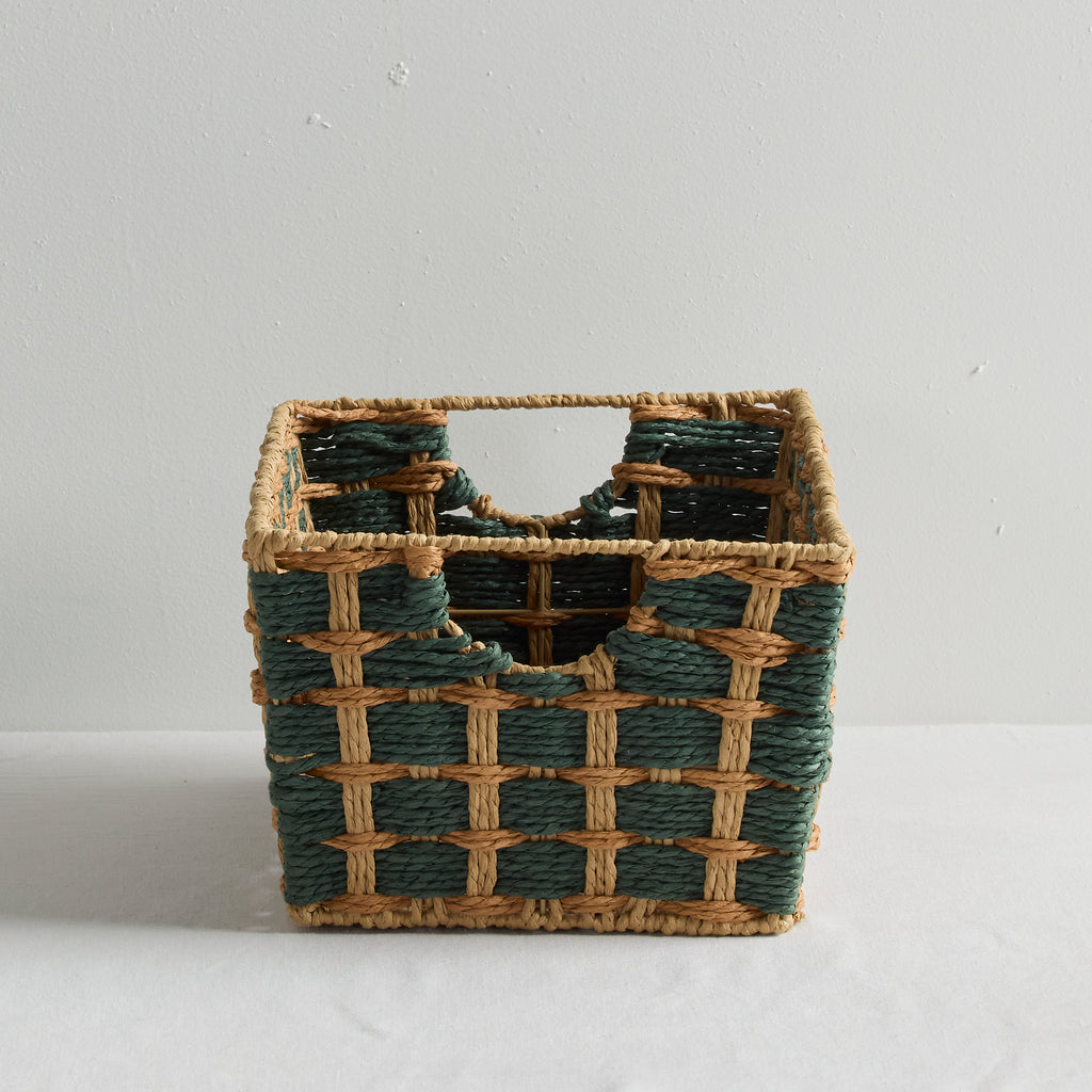CHECKER BASKET - HOME DECORATION - 02
