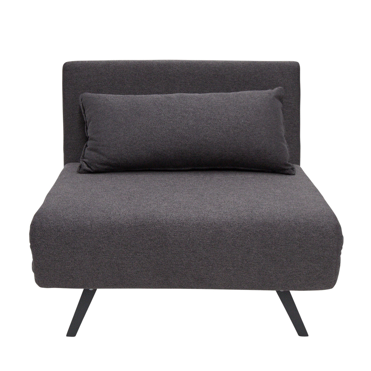 Percy Single Sofa Bed Slate nood