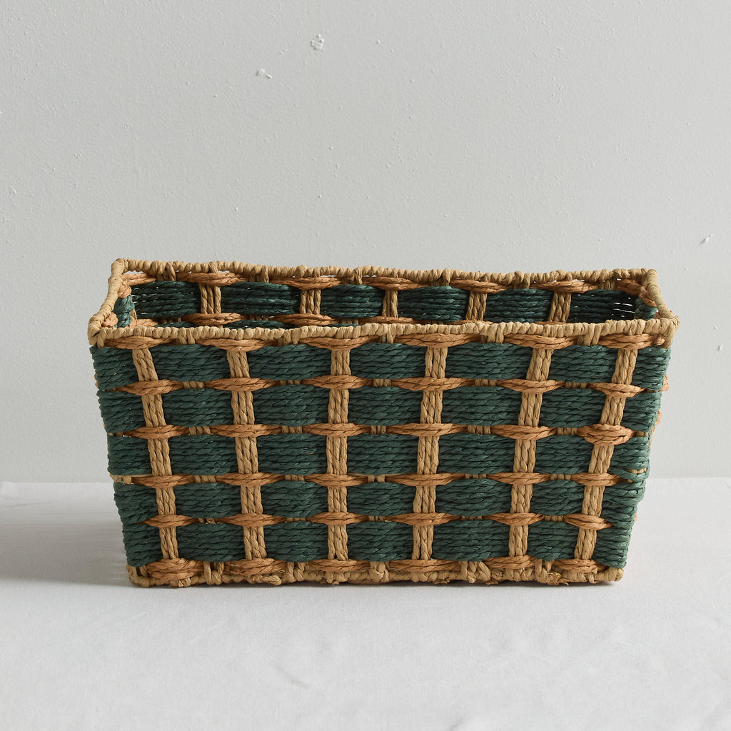 CHECKER BASKET - HOME DECORATION - 01