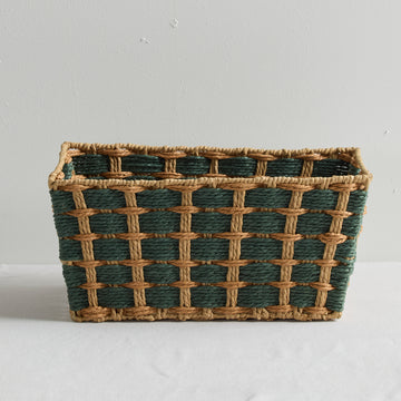 CHECKER BASKET - HOME DECORATION - 01