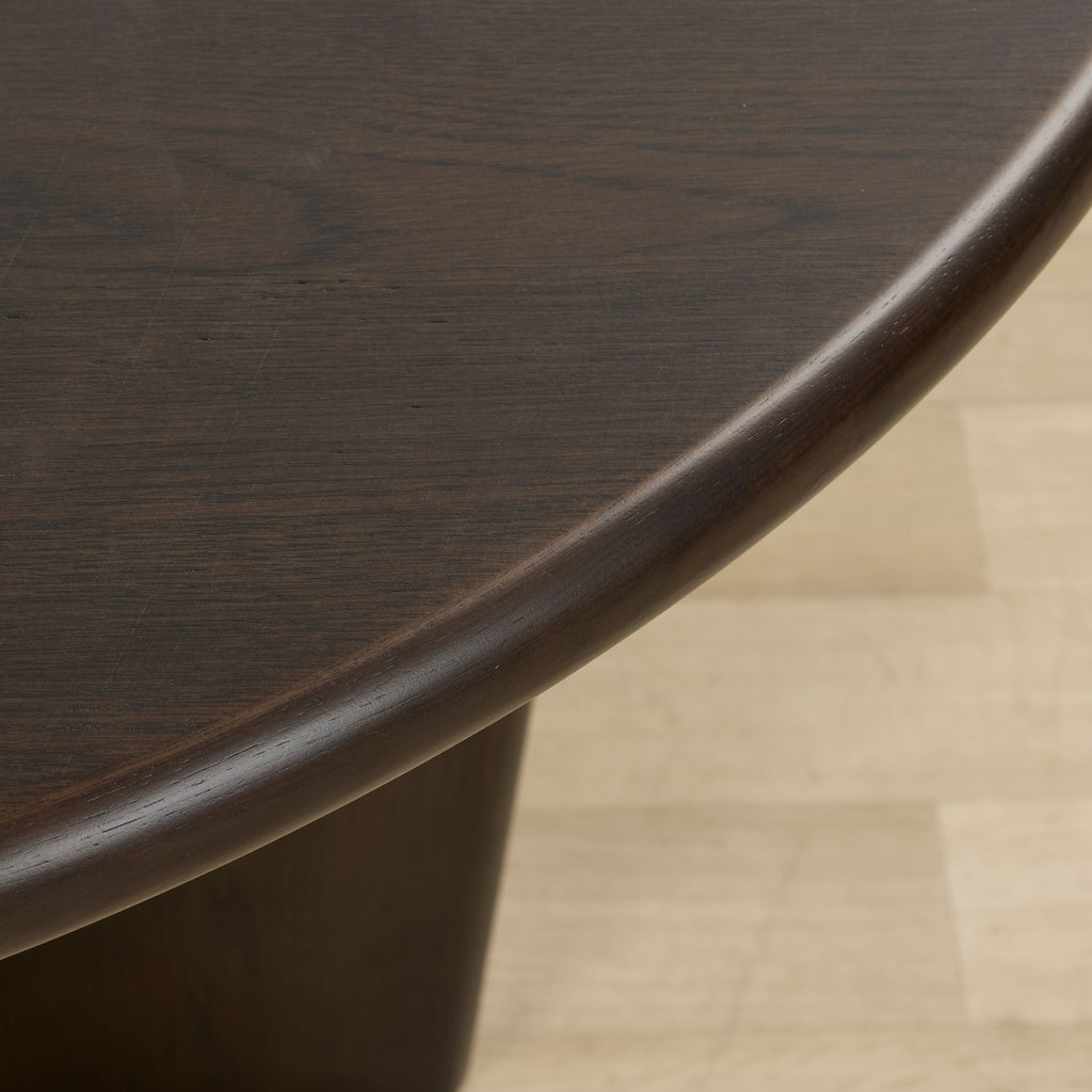 Samson Dining Table - Round - Espresso – nood