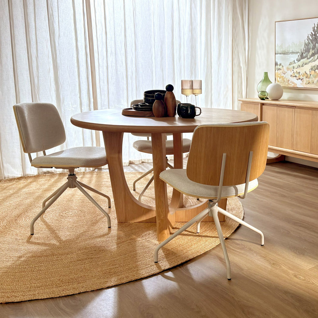 SAMSON ROUND DINING TABLE - FURNITURE - 02