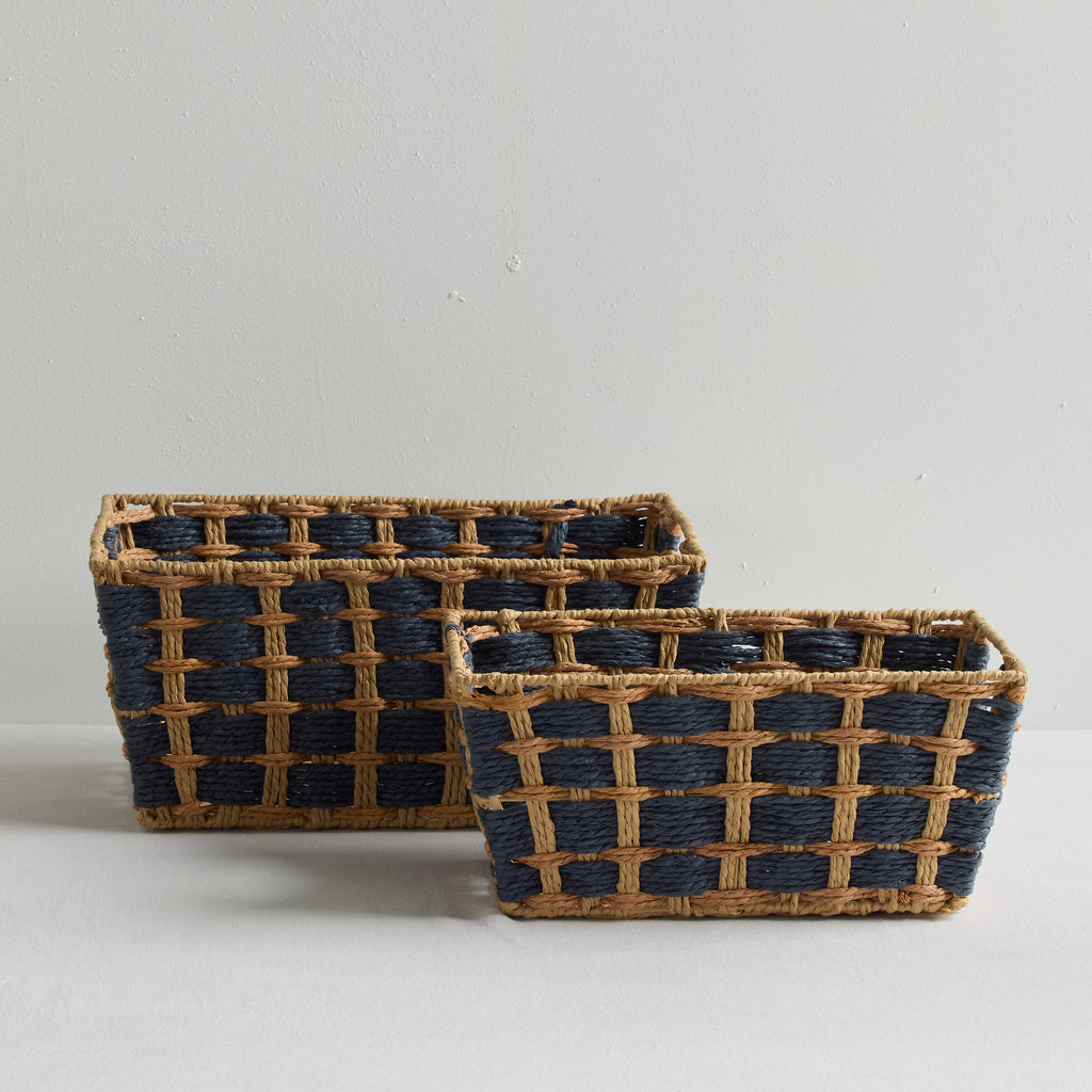 CHECKER BASKET - HOME DECORATION - 02