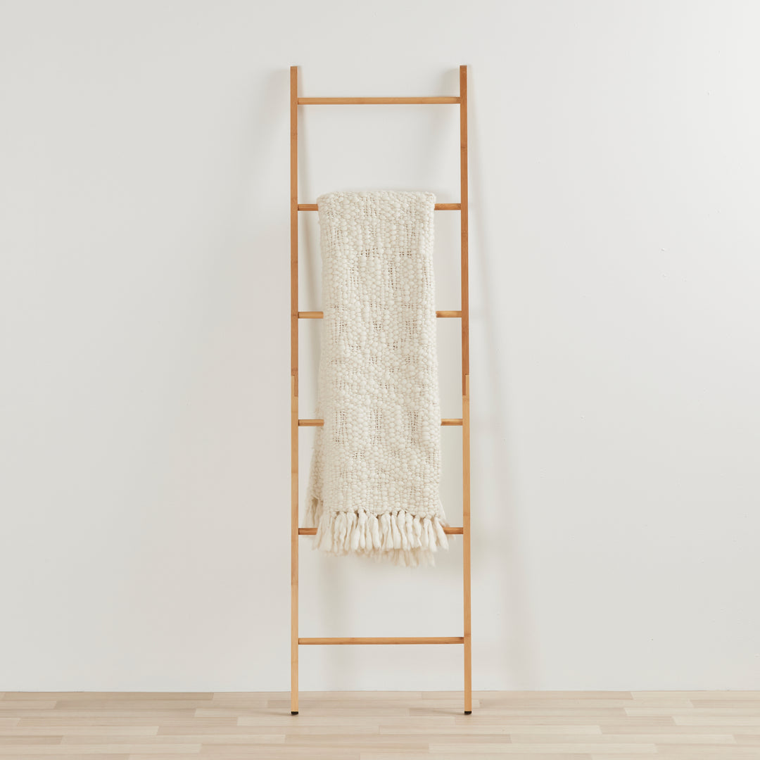 Aura Weave Throw - Ivory – nood