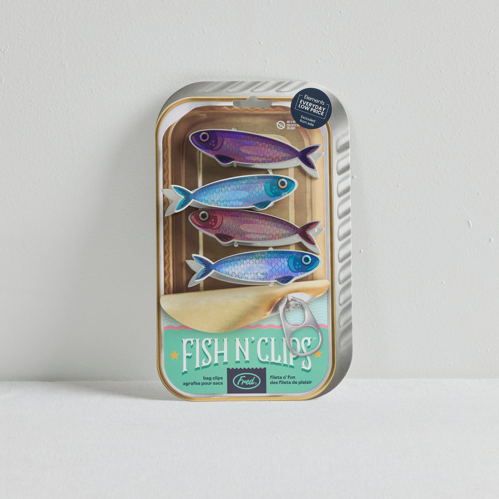 FISH N CLIPS - BAG CLIPS SET - KITCHEN & TABLEWARE - 01