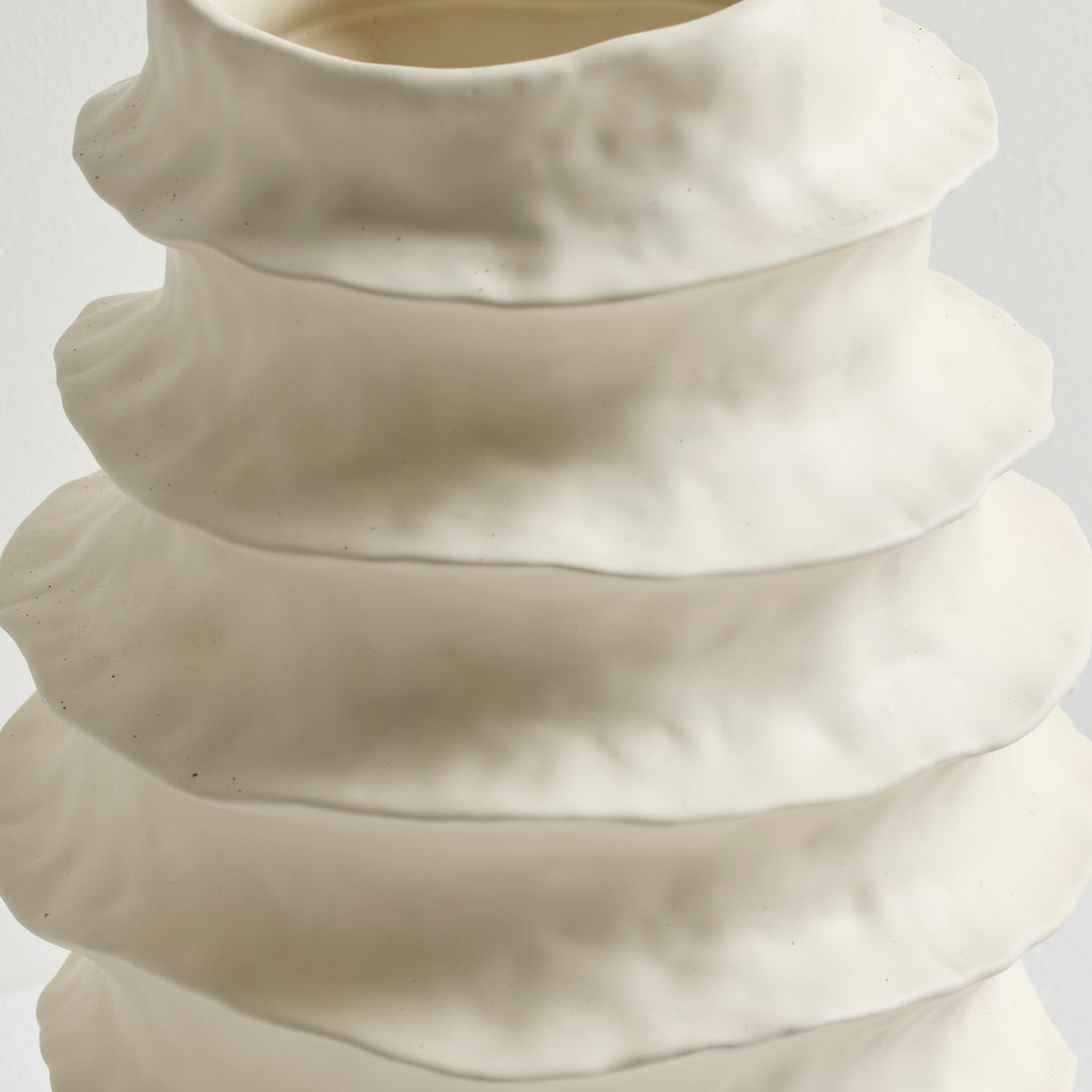 ORGANIC RIB VASE - HOME DECORATION - 03