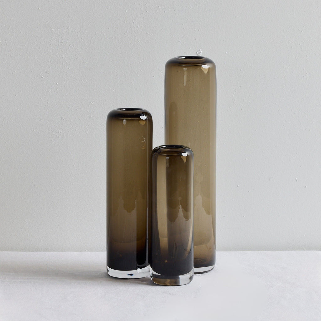 COLUMN GLASS VASE - HOME DECORATION - 03