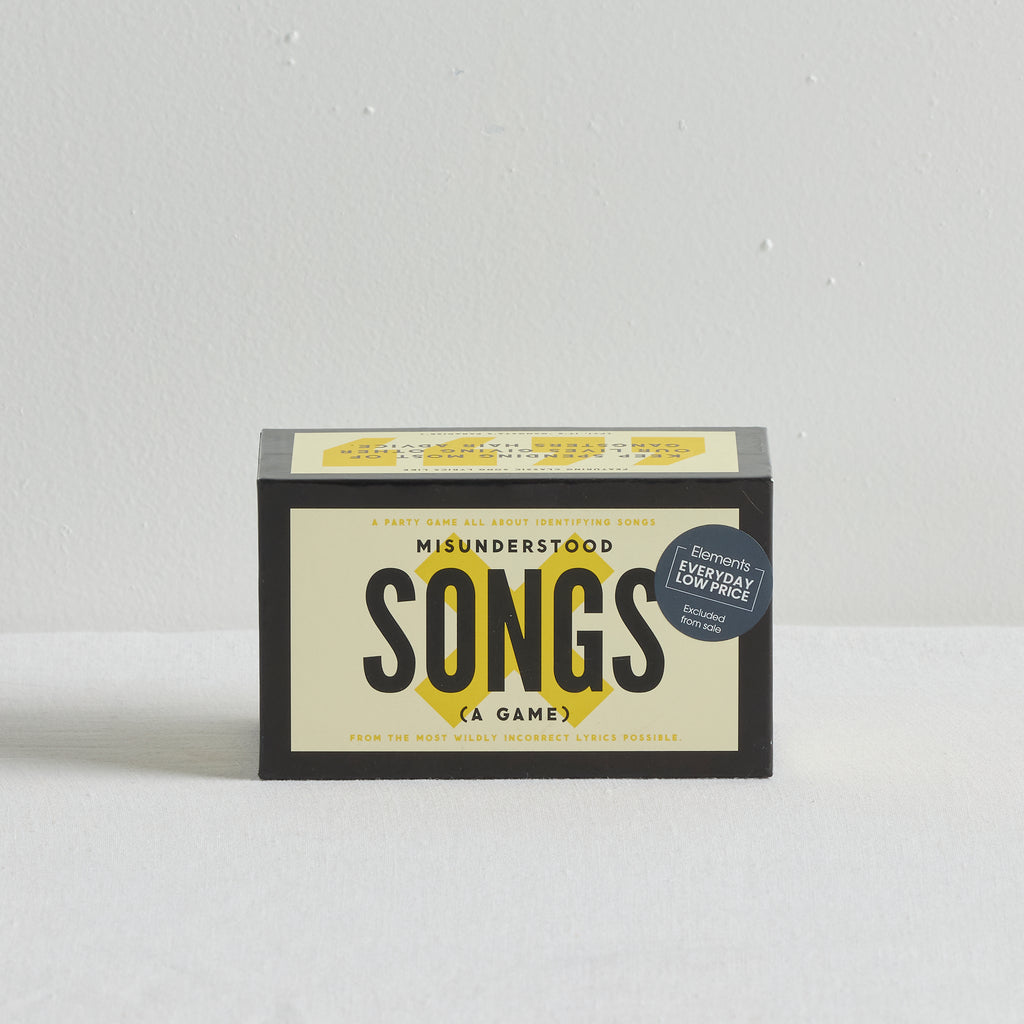 MISUNDERSTOOD SONGS GAME - GIFTS & GADGETS - 01
