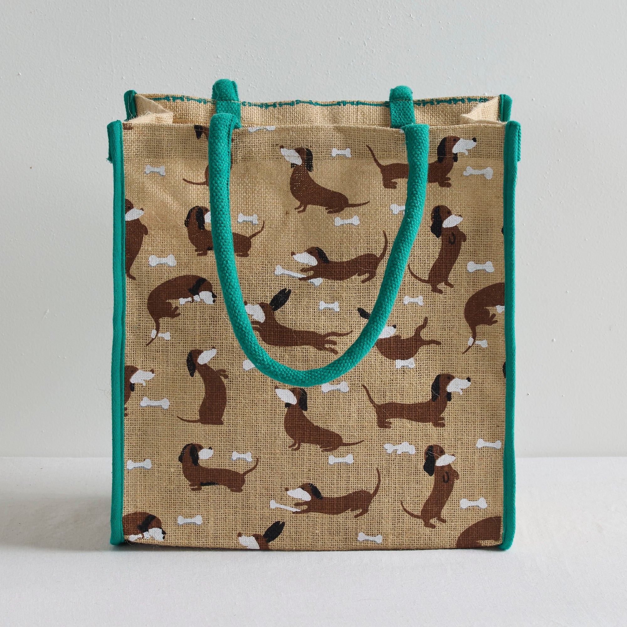 Jute Bag Dogs Medium – nood