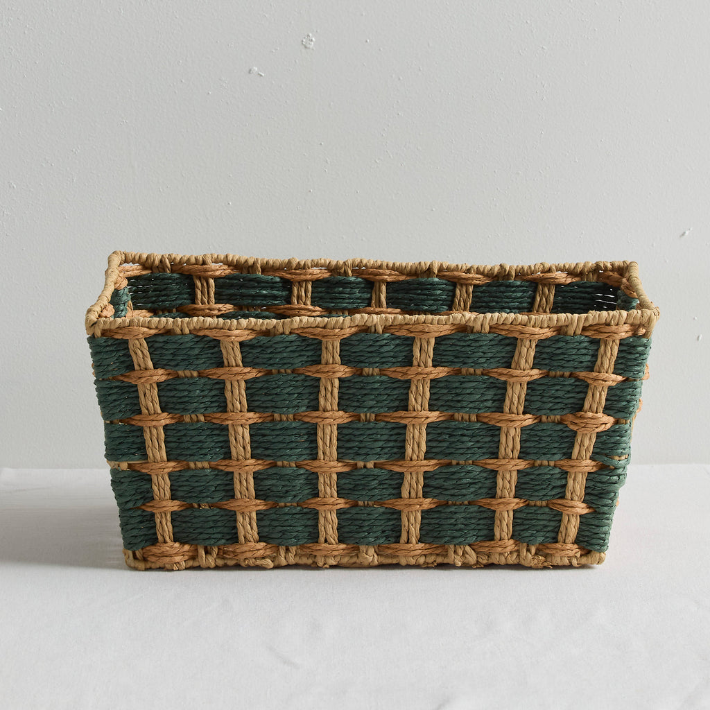 CHECKER BASKET - HOME DECORATION - 01
