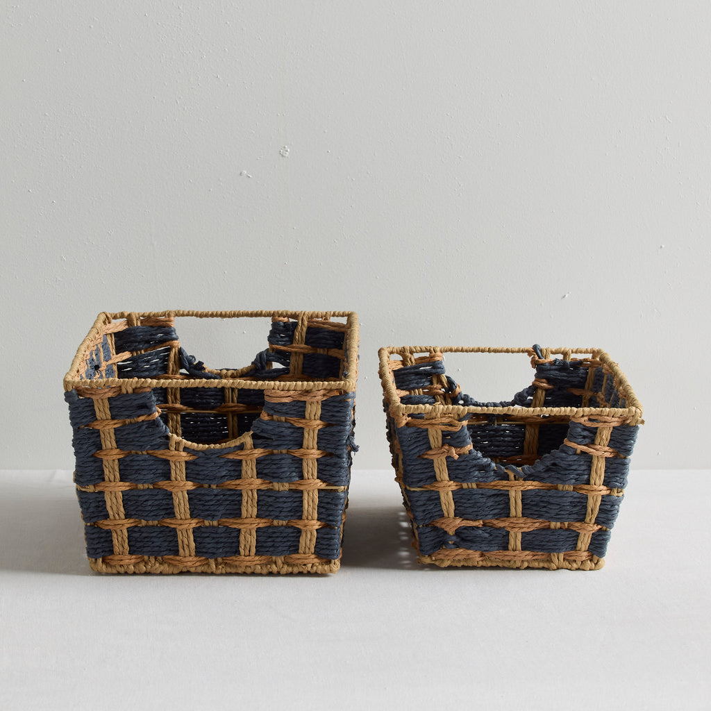 CHECKER BASKET - HOME DECORATION - 03