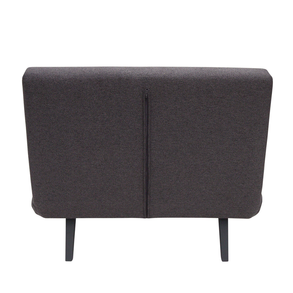 Percy Single Sofa Bed Slate nood