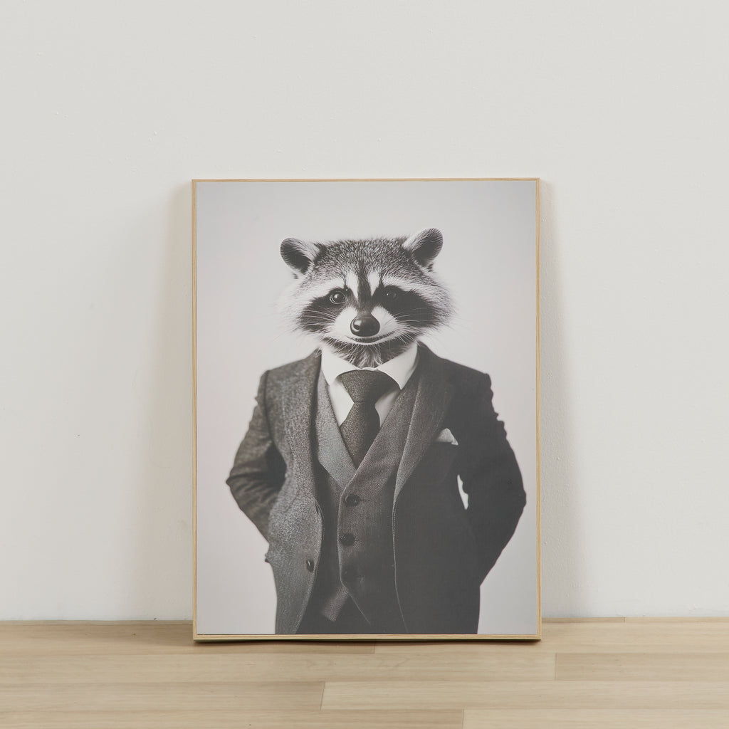 RACCOON SUIT PRINT - GIFTS & GADGETS - 01