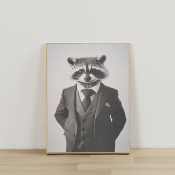 RACCOON SUIT PRINT - GIFTS & GADGETS - 01