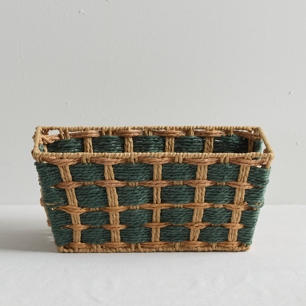 CHECKER BASKET - HOME DECORATION - 01